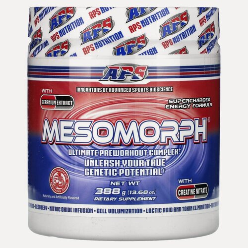 Изображение товара Предтренировочный комплекс APS Mesomorph (388 гр) (тропический пунш)