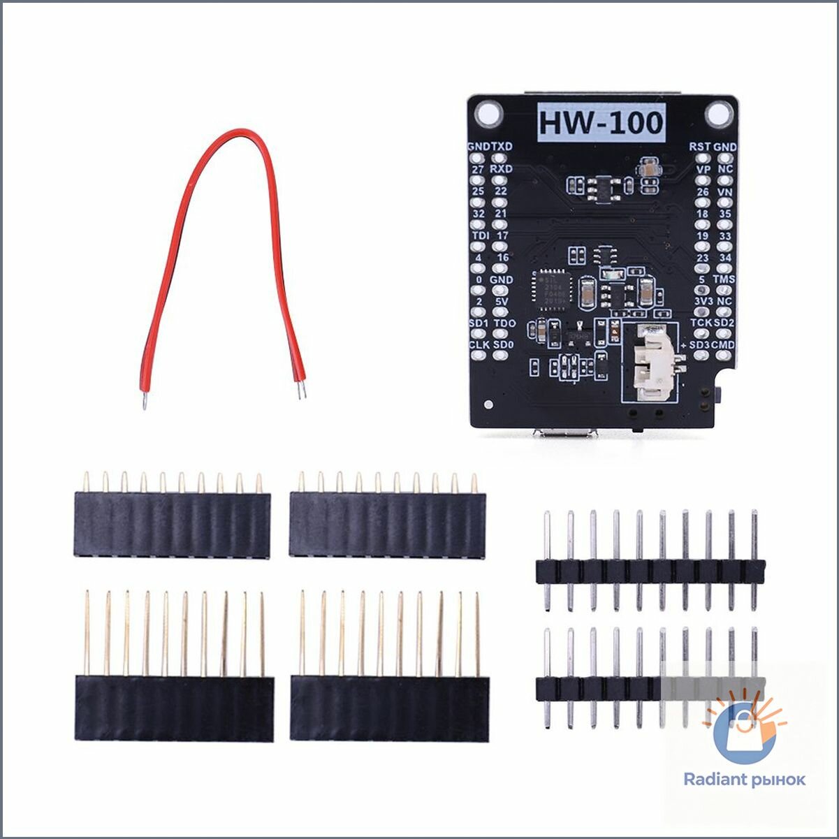 Расширительная плата Mini32 для ESP32-WROVER-B с Wi-Fi, Bluetooth и встроенным зарядным устройством для аккумулятора