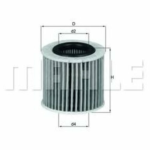 Фильтр масляный Knecht/Mahle ox416d1