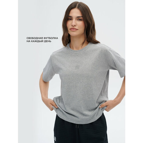 фото Футболка спортивная rank risen t-shirt, размер xl, серый