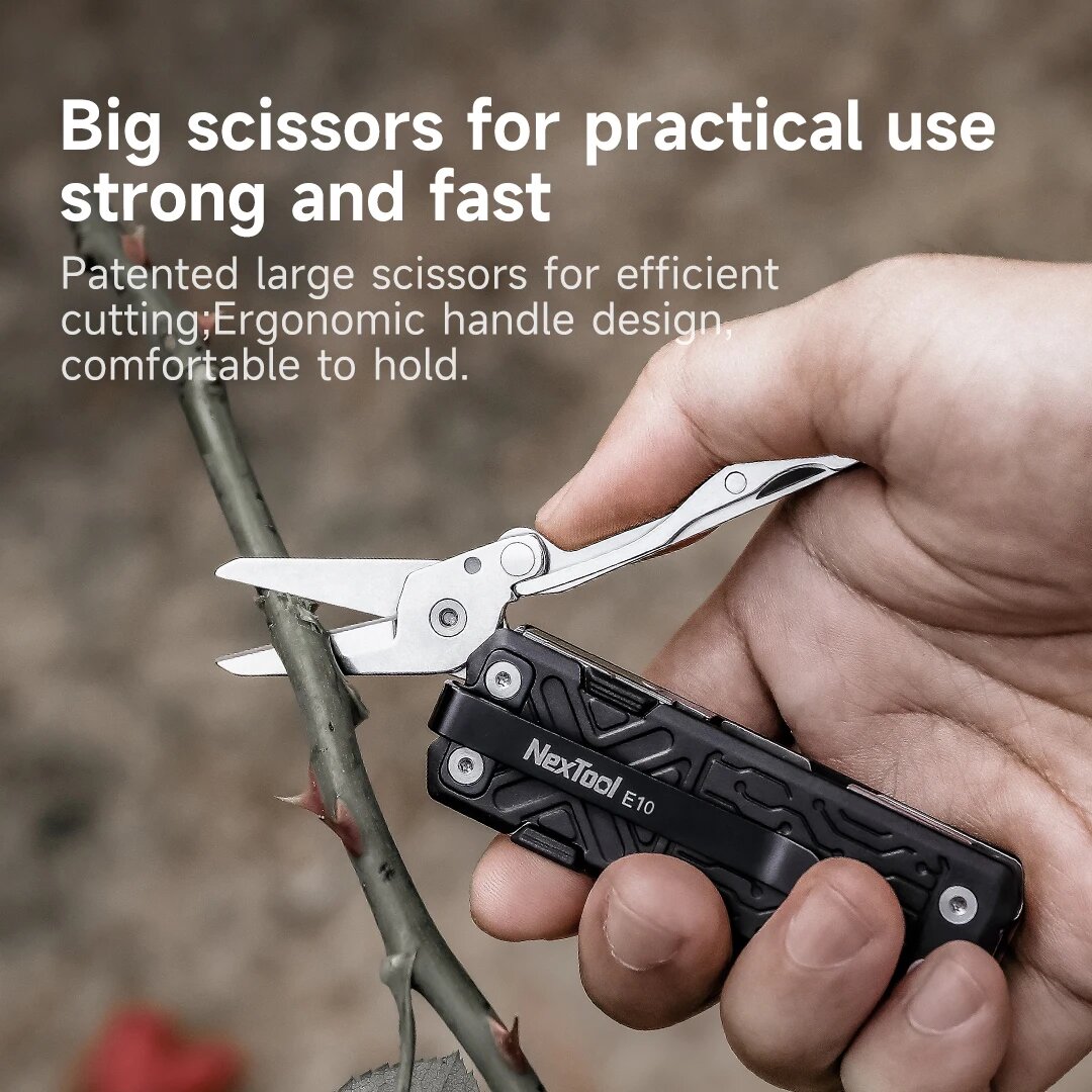 NexTool E1 Мультитул 10 в 1, Only Tool E1 — фото 1