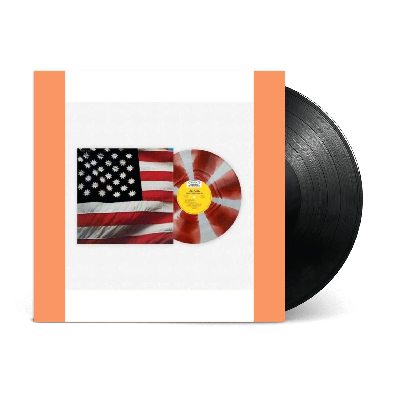 Виниловая пластинка Sly & The Family Stone - There's a Riot Goin' On Vinyl, Album, Club Edition, Stereo, Clear w/ Red Pinwheel, Gatefold, Ori*inal,