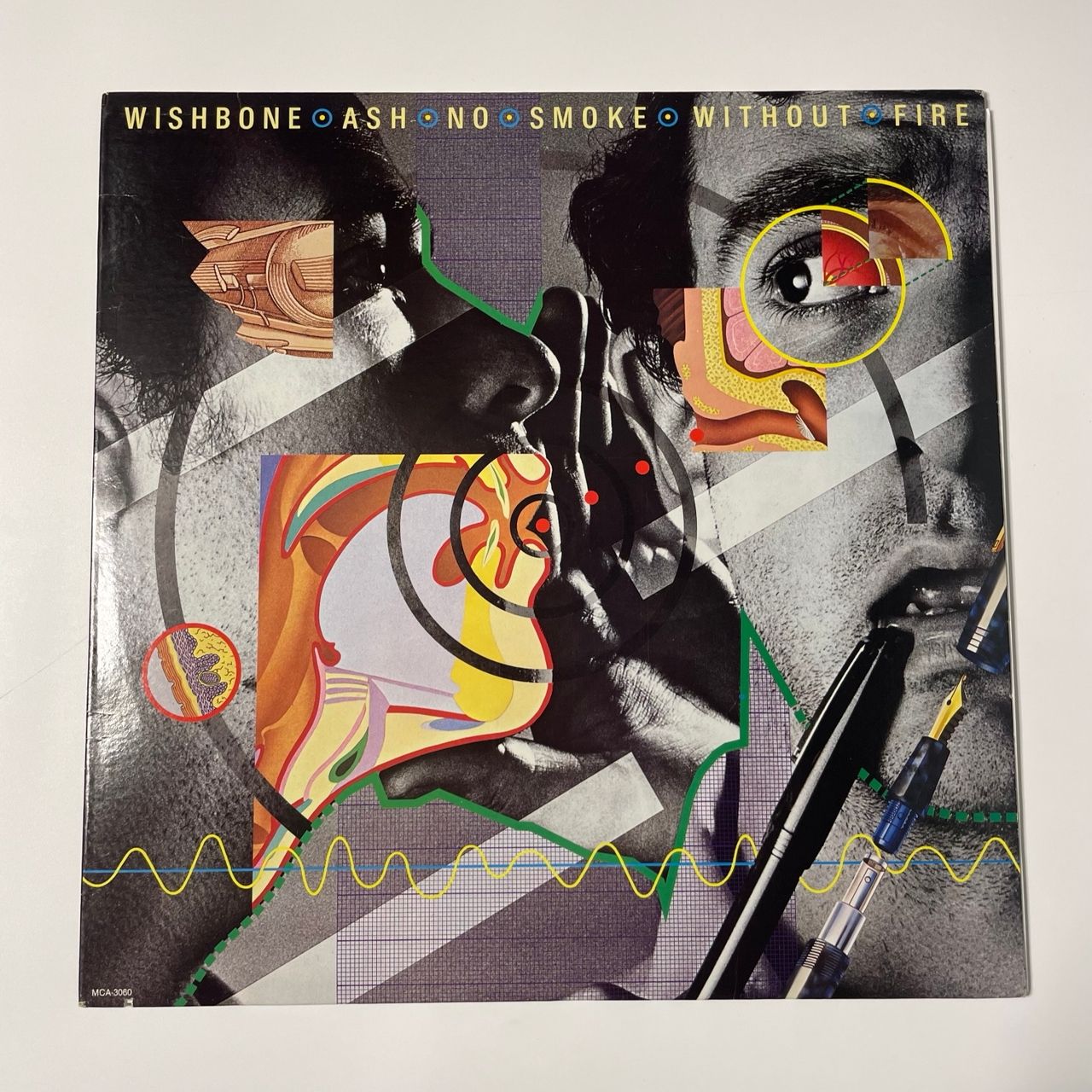 Винтажная виниловая пластинка LP Wishbone Ash No Smoke Without Fire (США 1978)