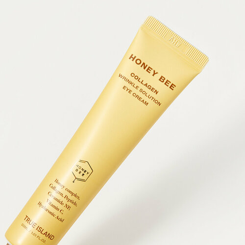 TRUE ISLAND Крем для глаз HONEY BEE COLLAGEN WRINKLE SOLUTION 30 мл