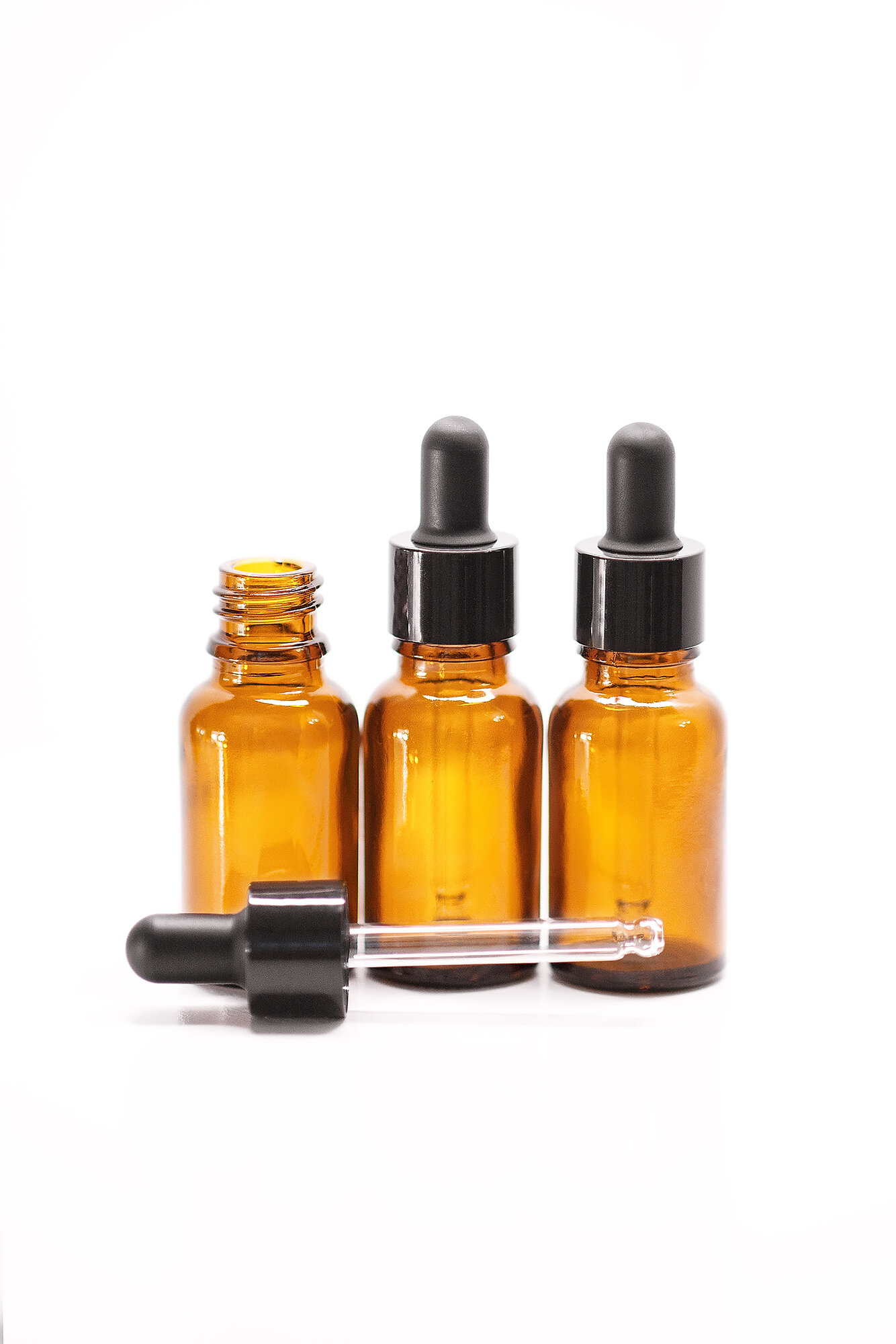 Флаконы стеклянные с пипеткой 15 мл — фото 1