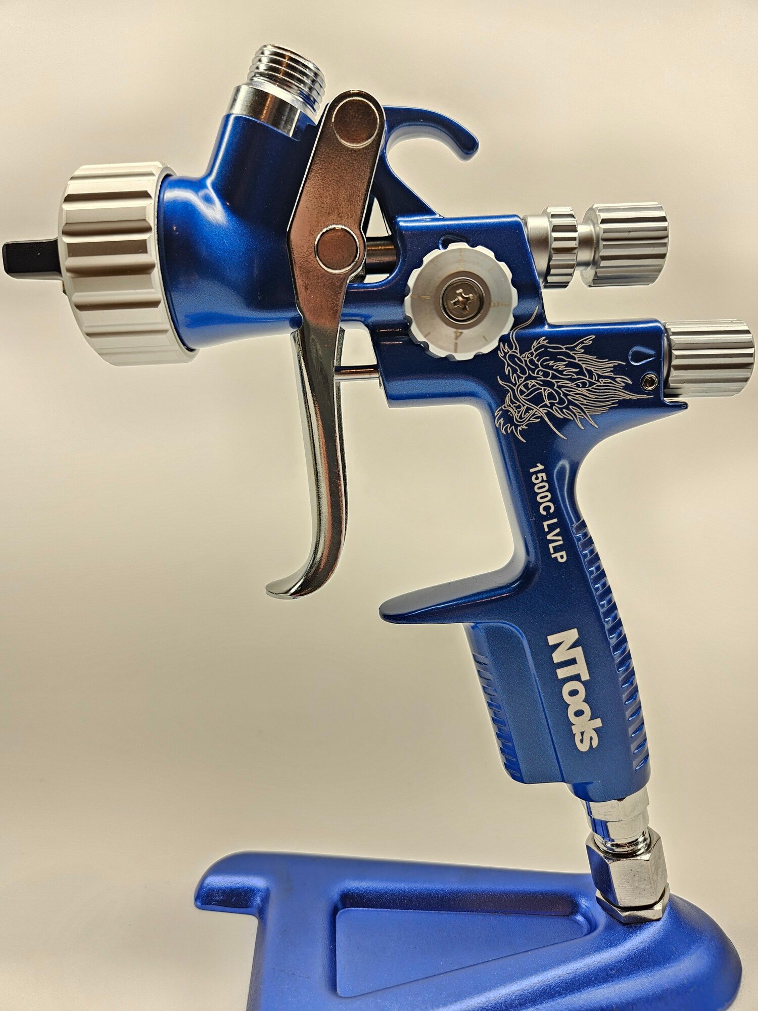 Краскопульт NTools 1500c 1.3+1.7 LVLP аналог SATA Jet 1500С 1.3+1.7 lvlp — фото 1