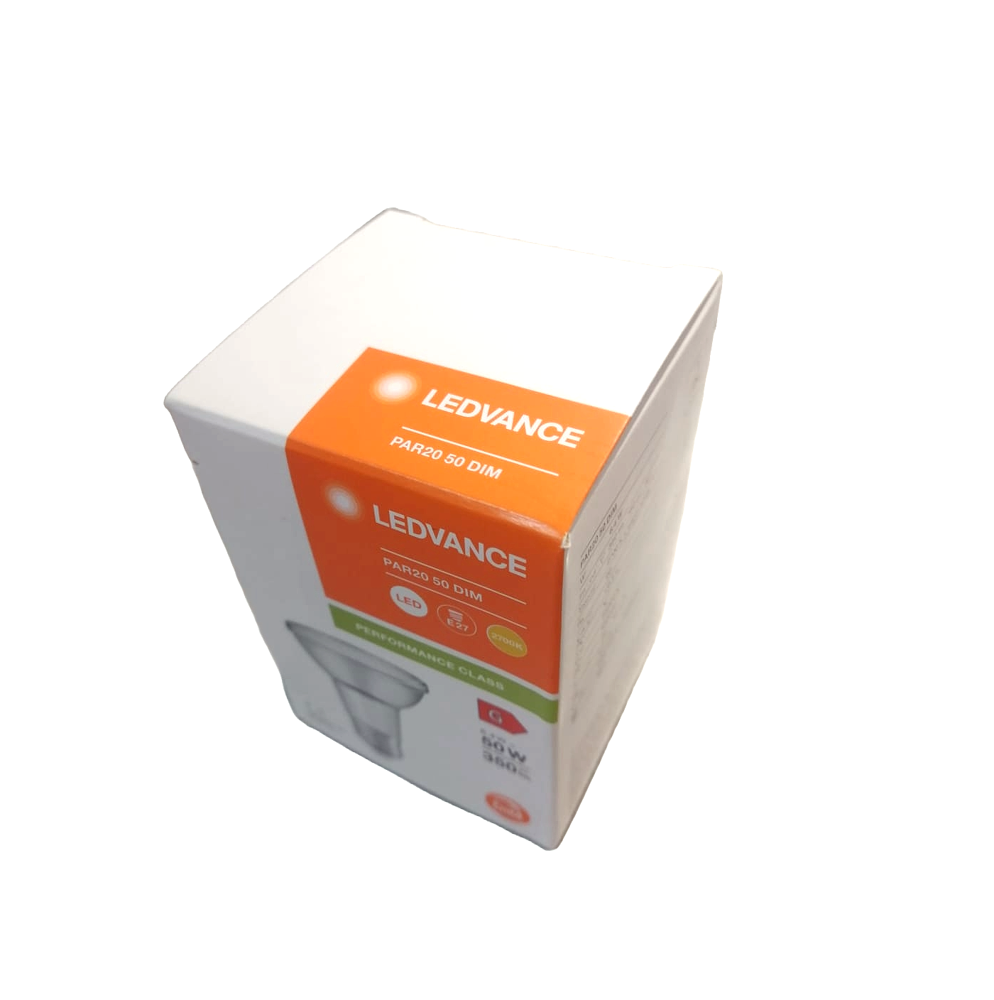 Лампа светодиодная E7 Ledvance Osram PAR20 DIM  50W  36  6 4W 927 230V 350Lm рефлектор  диаметр 65 мм  высота 88 мм