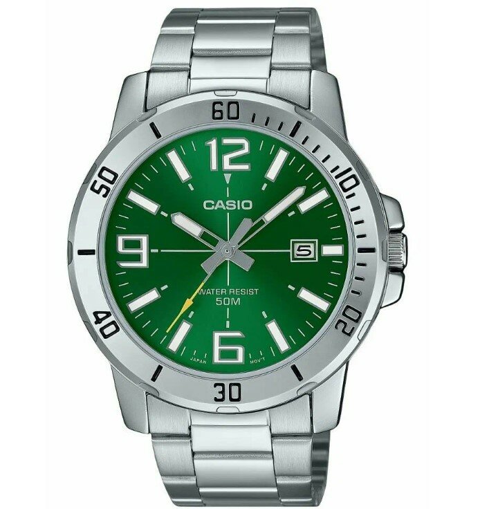 Наручные часы CASIO, зелeный
