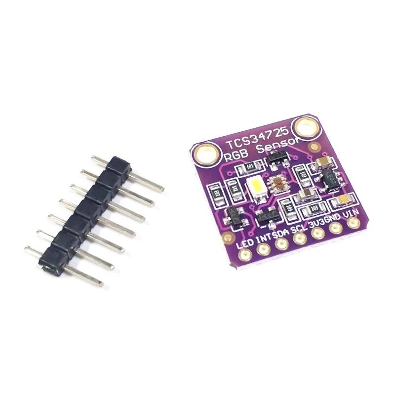 Датчик цвета RGB TCS34725 с ИК-фильтром и белым светодиодом для Arduino UNO R3