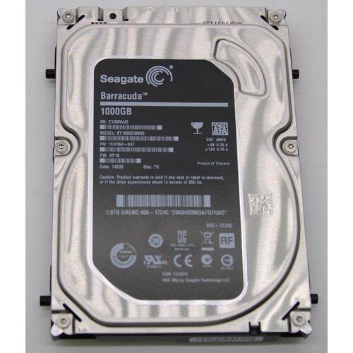 Жесткий диск Seagate Desktop HDD 1ТБ ST1000DM003 3300₽