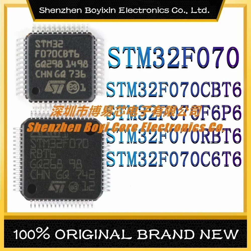 STM32F070 CBT6 / F6P6 / RBT6 / C6T6 микроконтроллер, STM32F070F6P6
