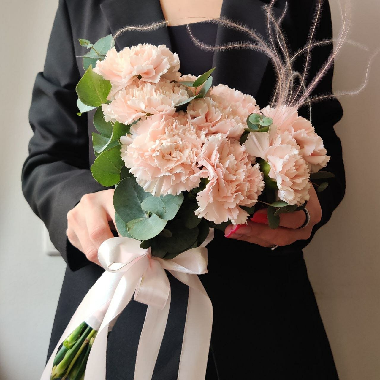 Букет невесты из диантусов