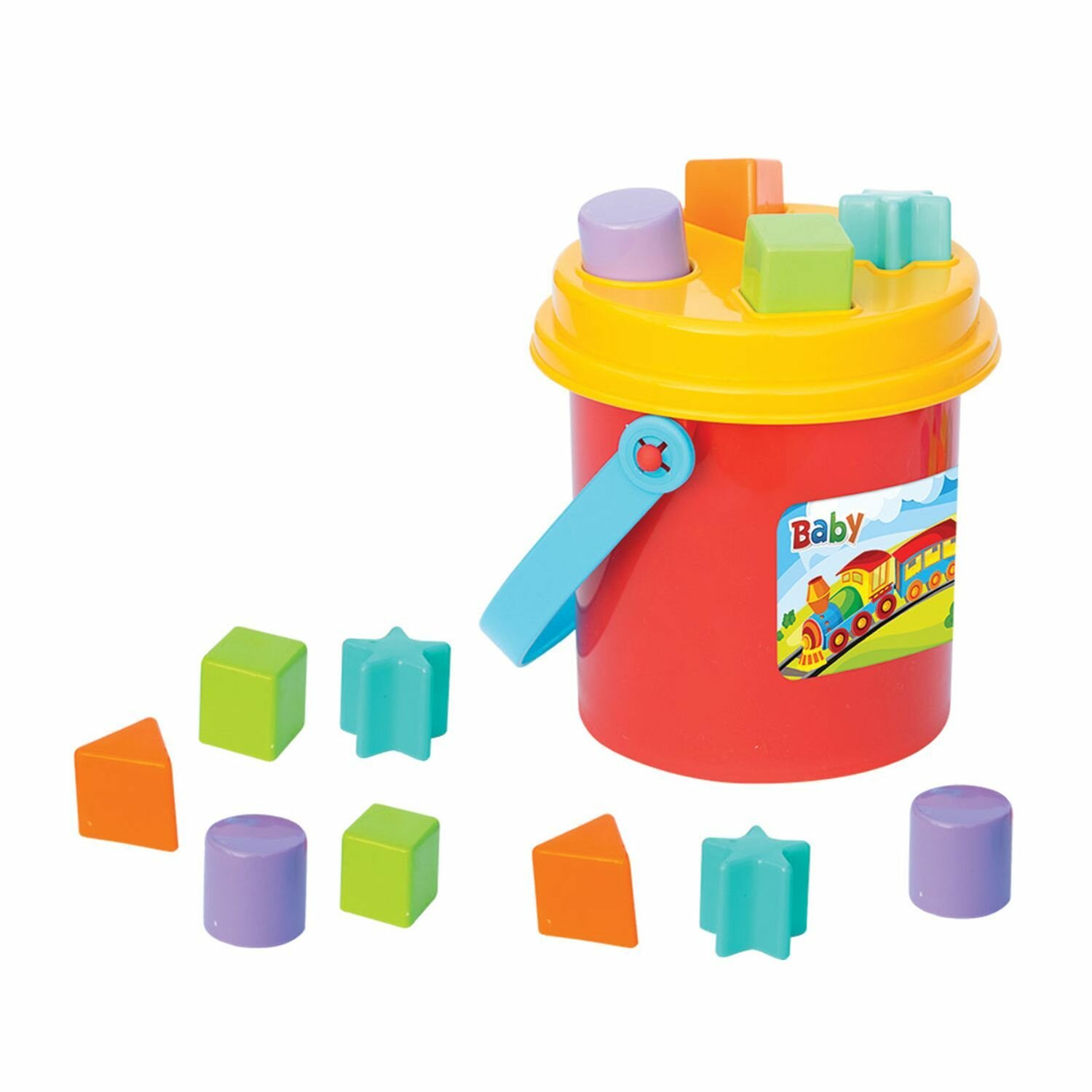 Логика-сортер, ведерко — фото 1