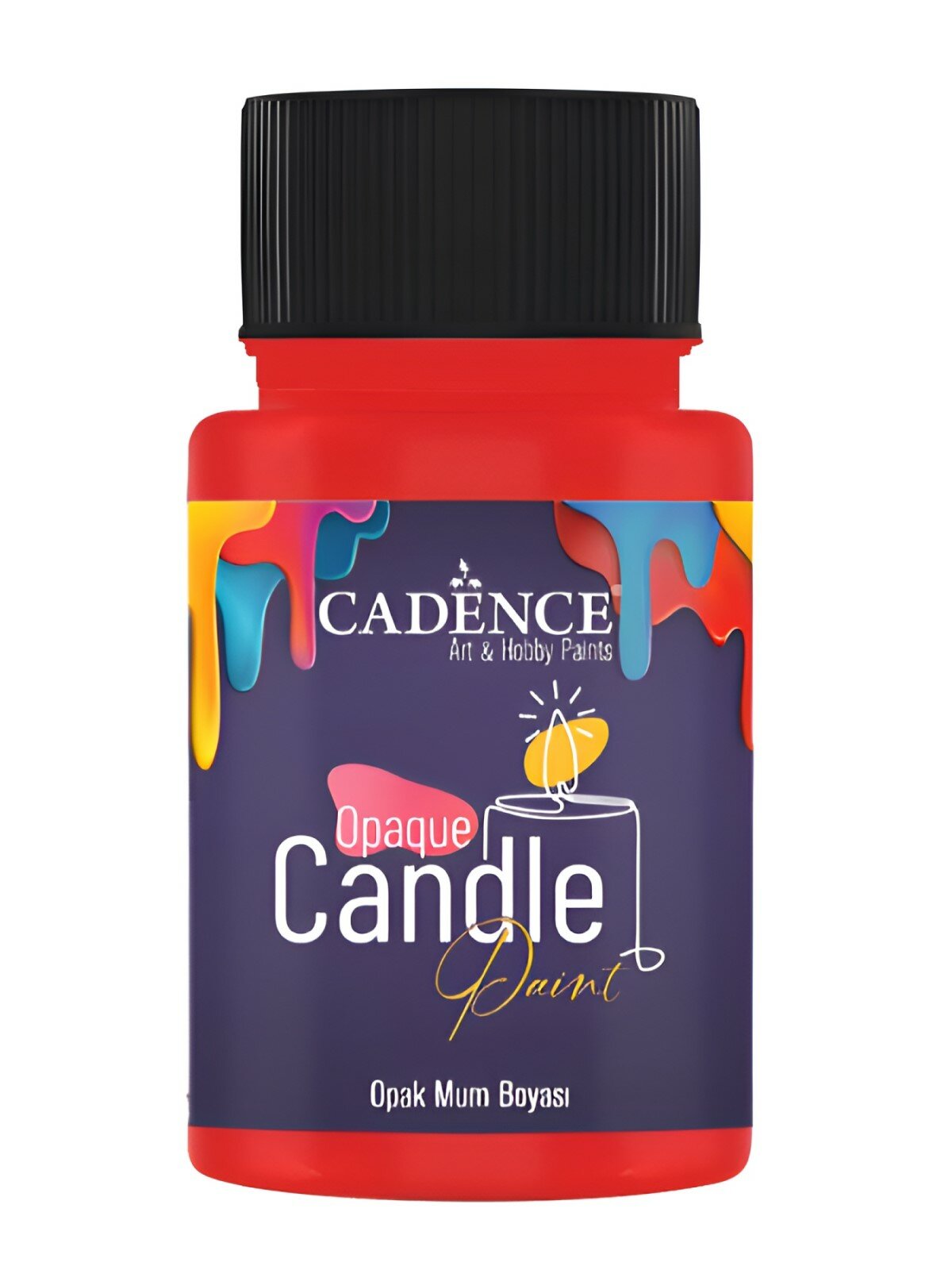 Краска для свечей Cadence Opaque Candle Paint, 50 ml. Red CDL-11