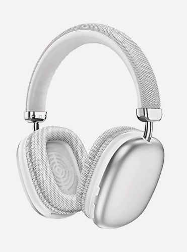 Изображение товара Полноразмерные беспроводные наушники для iPhone и Android с Bluetooth 5,3 и USB Type-C, серебристые