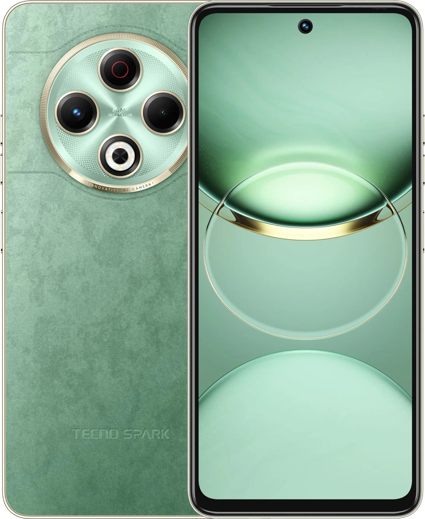 Смартфон TECNO Spark 30 8/256GB, 64MP, 90Hz, 5000mAh, Зеленый. — фото 1