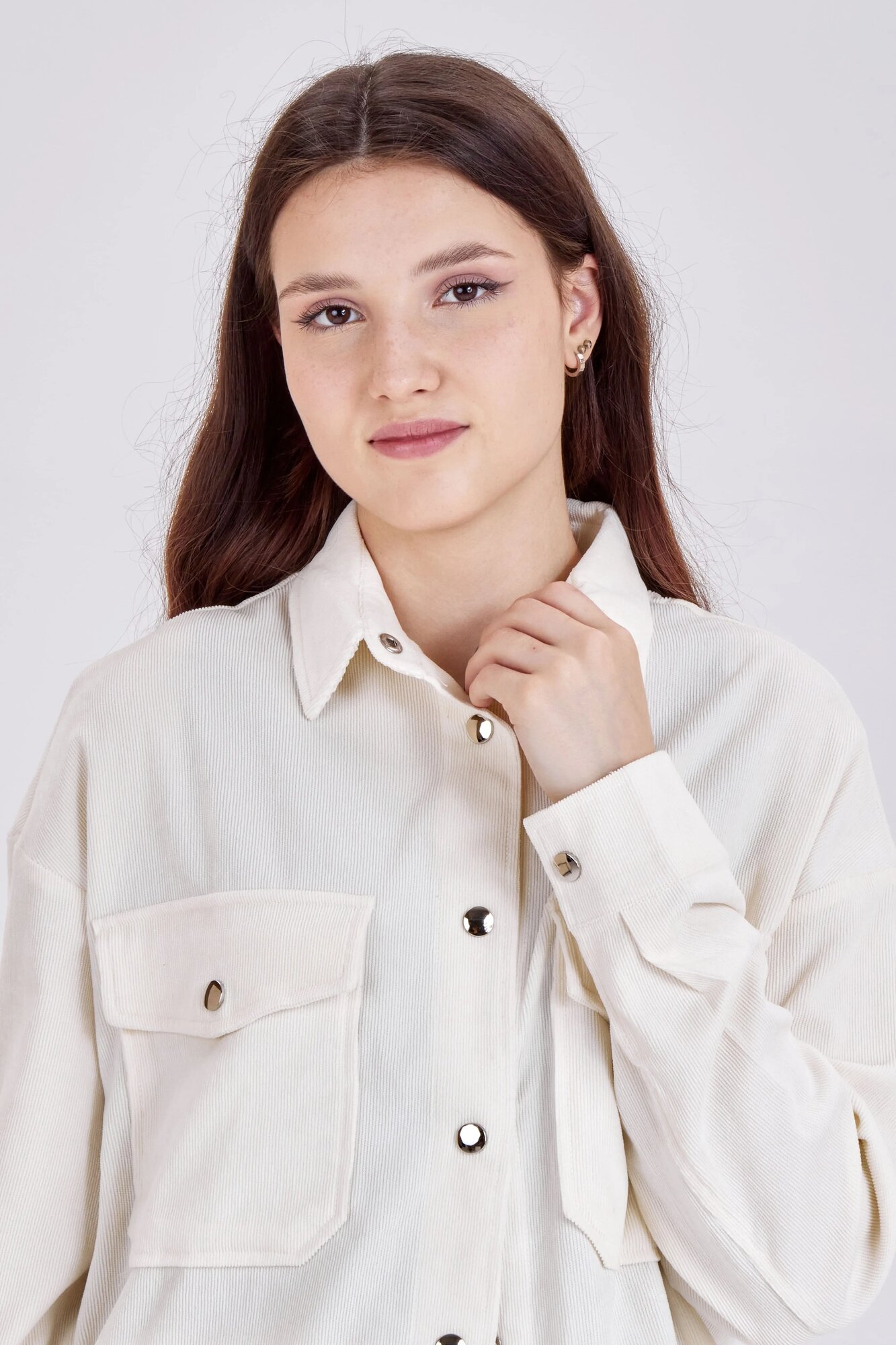 Рубашка Selfie, размер L, белый — фото 1