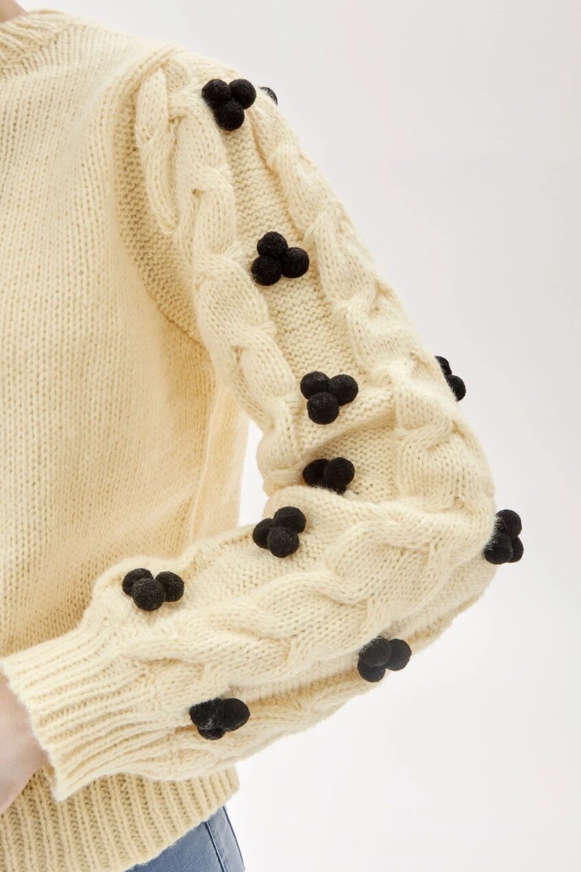 Свитер Selfie, размер M, , желтый — фото 1