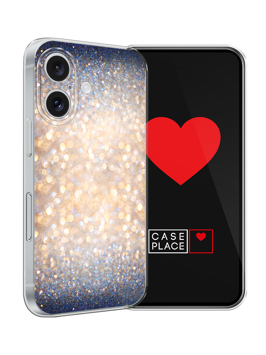 Чехол на Apple iPhone 16 / Айфон 16 с принтом Мерцание — фото 1