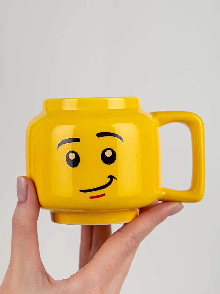 Кружка DB HOMME "LEGO мужчина" керамическая, чашка с приколом 250 мл — фото 1