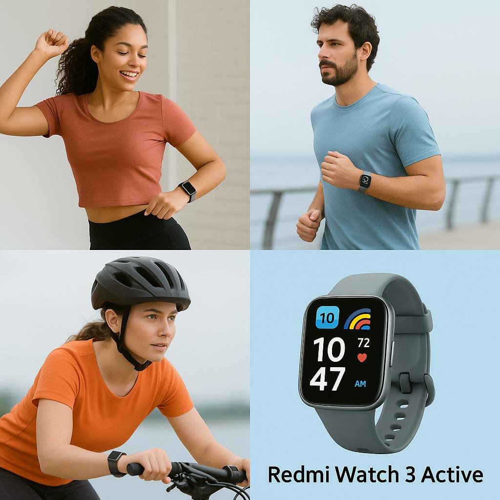 Умные часы Redmi Watch 3, "Har Qadam", с функцией отслеживания активности — фото 1