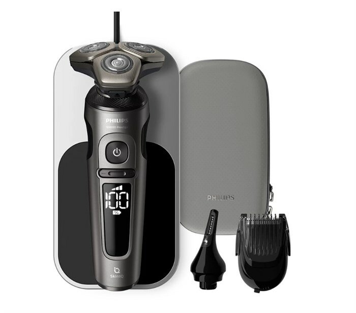 Электробритва Philips Shaver S9000 Prestige SP9872/15, черный/серый