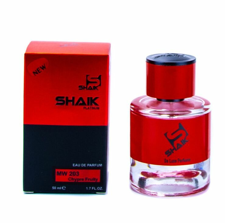 SHAIK 203 PLATINUM Chypre Fruity Парфюмерная вода 50мл Unisex