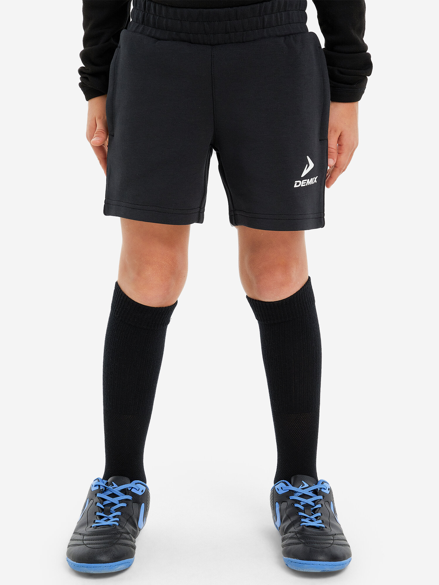 Шорты Demix Travel Shorts Y комплект 2 шт. размер 158-164 черный