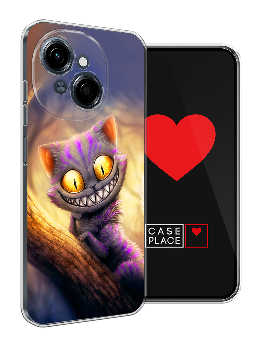 Чехол на Tecno Spark Go 1/Pop 9 / Текно Спарк Go 1/Поп 9 с принтом Cheshire Cat — фото 1