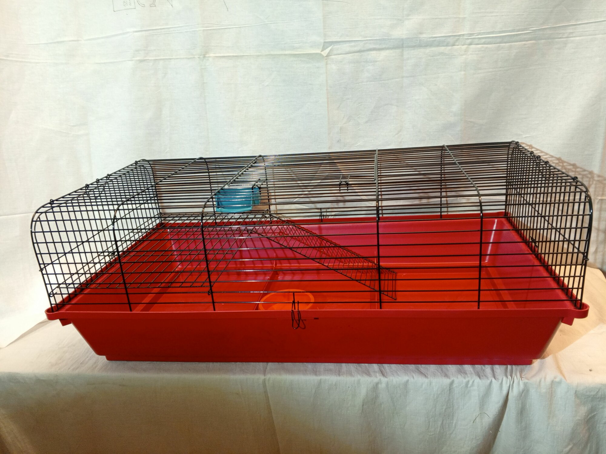 Клетка Роджер 1 max (780 д, 440 ш, 280 в) шаг прутка 16мм. Для морских свинок, кроликов, крыс. — фото 1