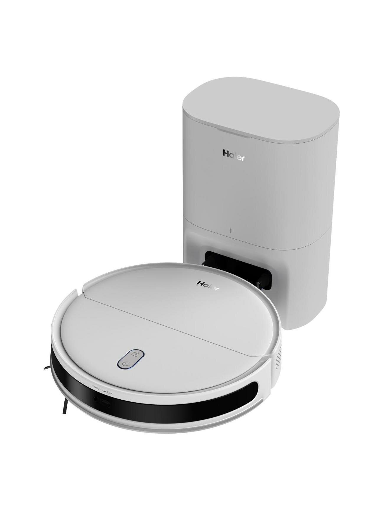 Робот-пылесос с базой очистки Haier HSR Pro Lite F55125E01RU — фото 1
