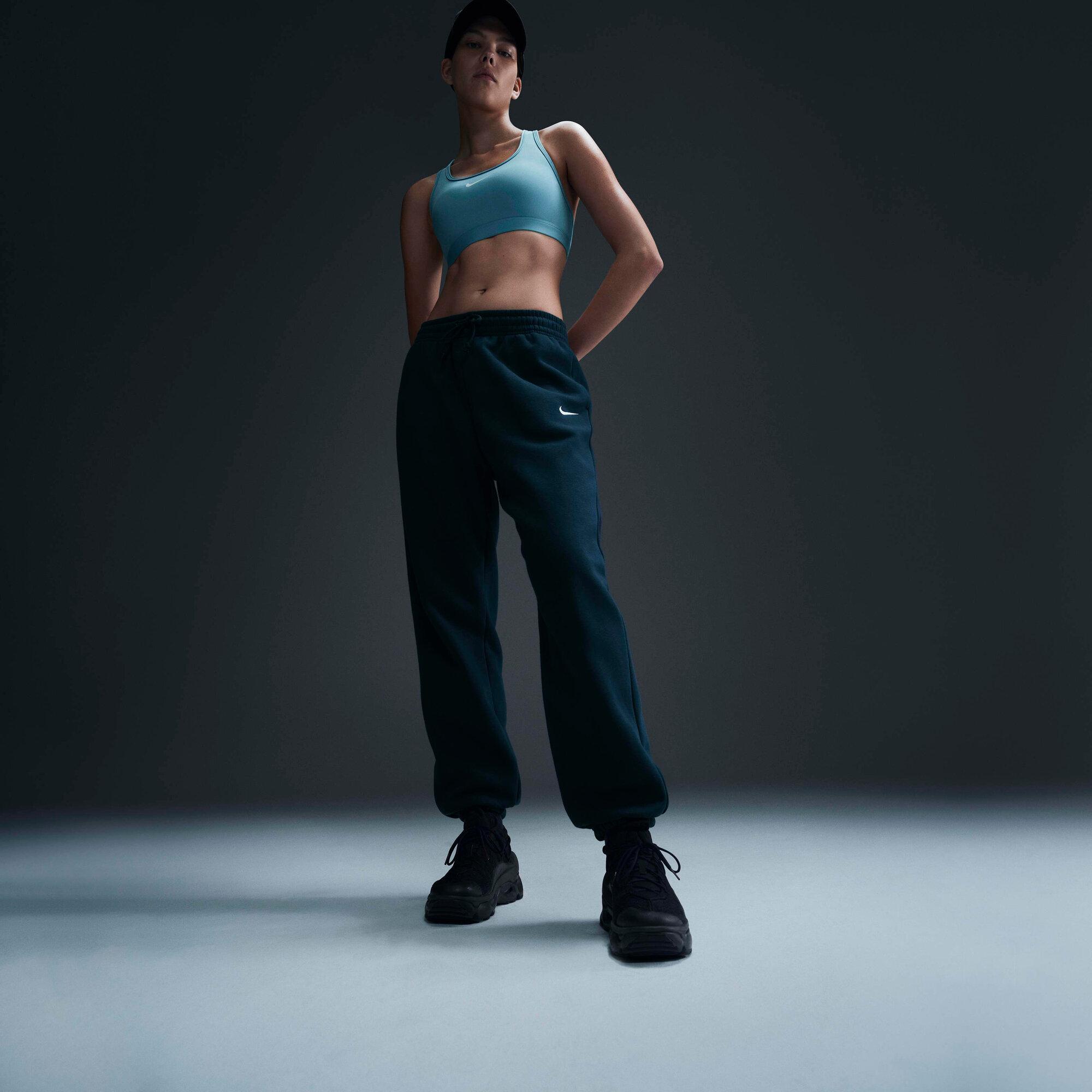 Брюки спортивные NIKE Phoenix, размер L, темно-синий