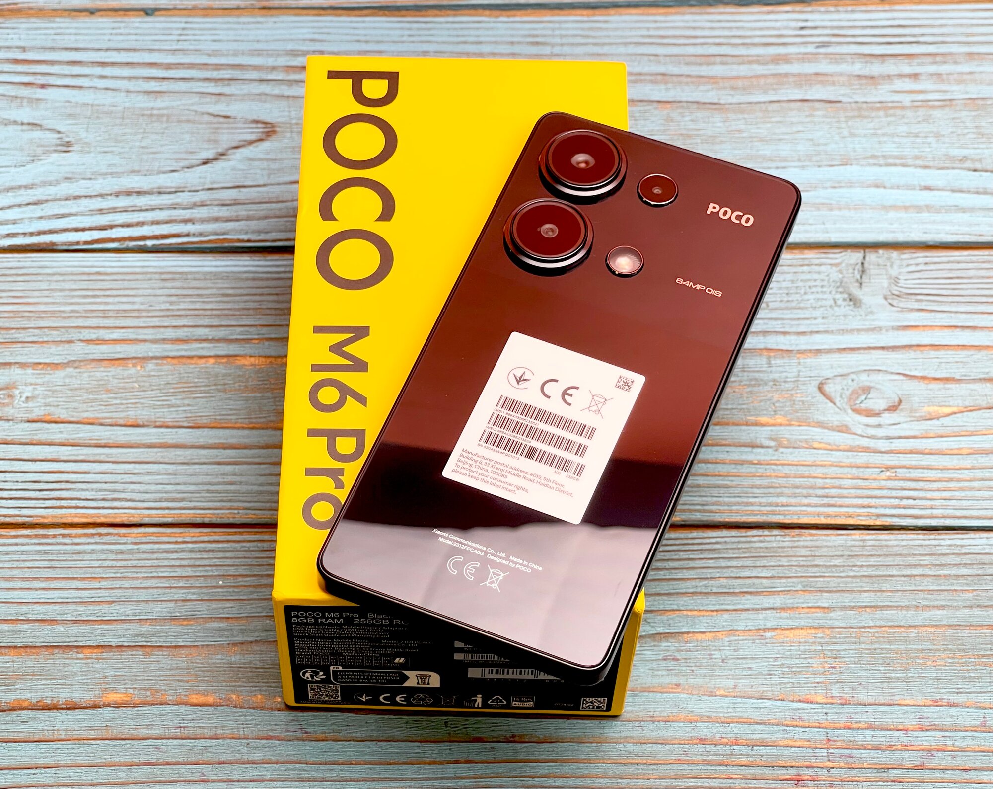 Смартфон Xiaomi POCO M6 Pro 8/256 ГБ Global, Dual nano SIM, черный