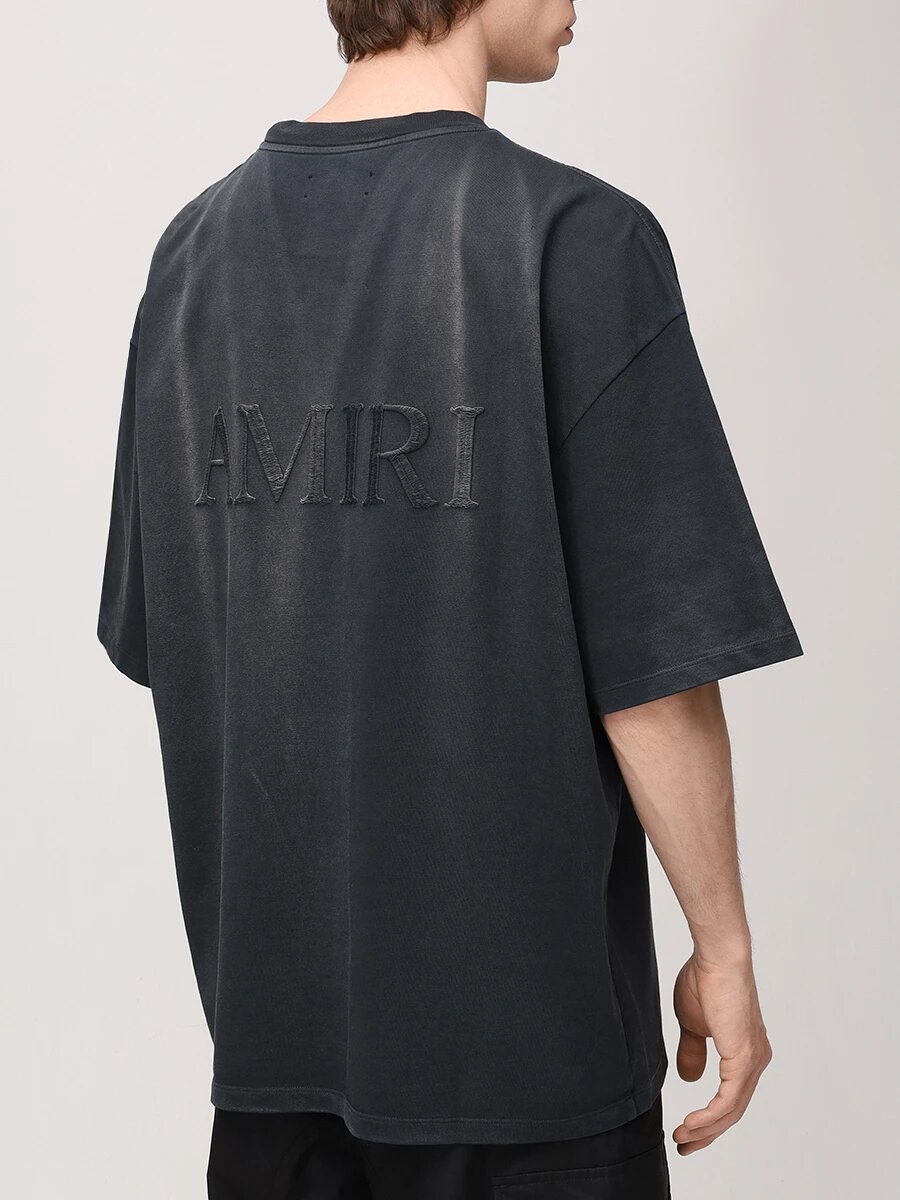 Футболка AMIRI, размер 48, черный