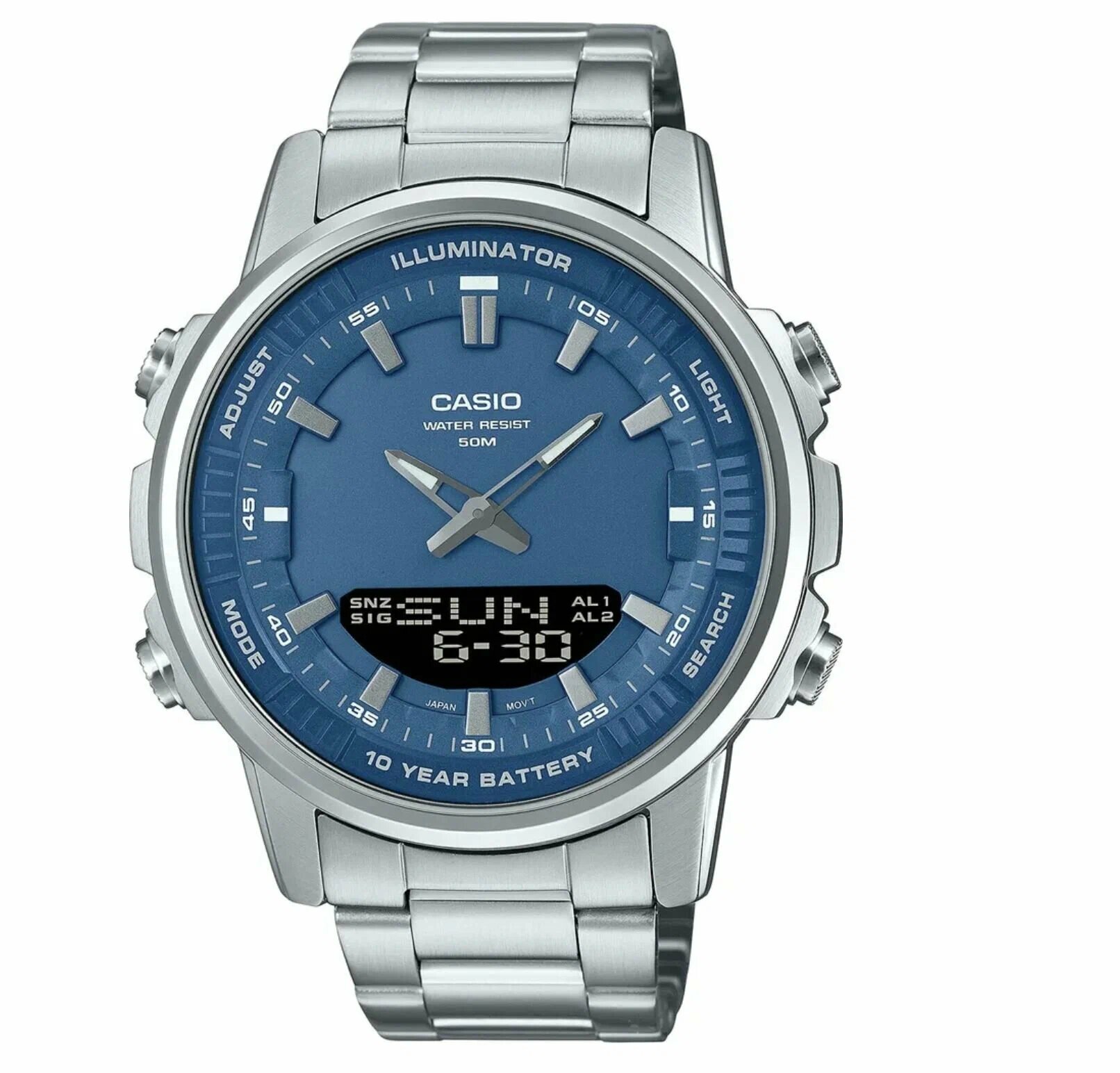 Наручные часы CASIO, синий