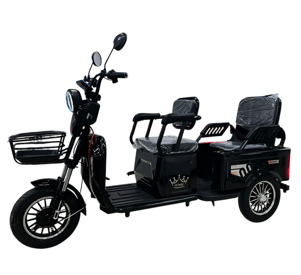 Электроскутер трицикл Ikingi Sibtrike 105 1000W 60V/23Ah черный