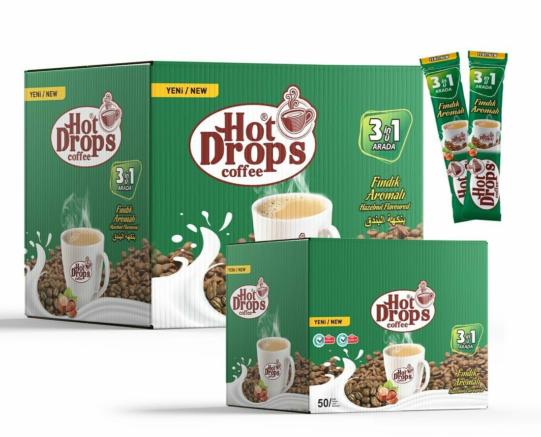 Hot Drops 3in1 вкус фундука