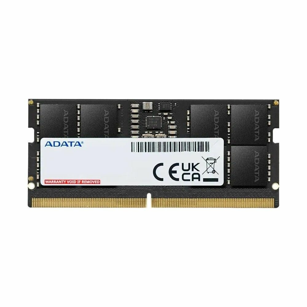 Модуль памяти ADATA 16GB 5600 MHz DDR5 SODIMM AD5S560016G-S Non-ECC, CL46-45-45, 1.1V