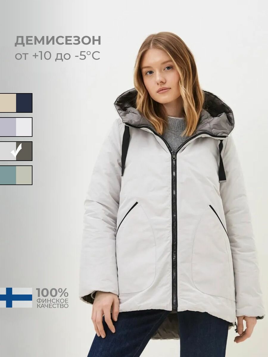 Куртка DIXI COAT Весна-лето 2024, размер 34, белый