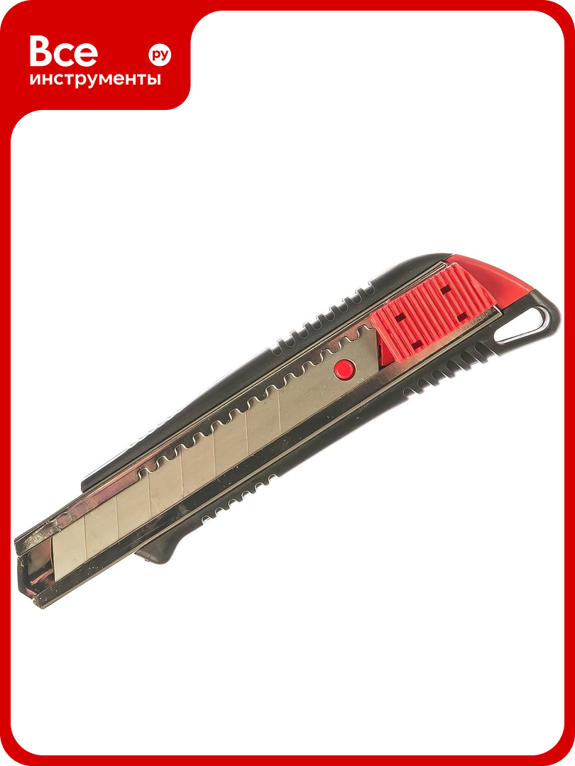 Нож с отламывающимся лезвием  18 мм Top Tools 17B528