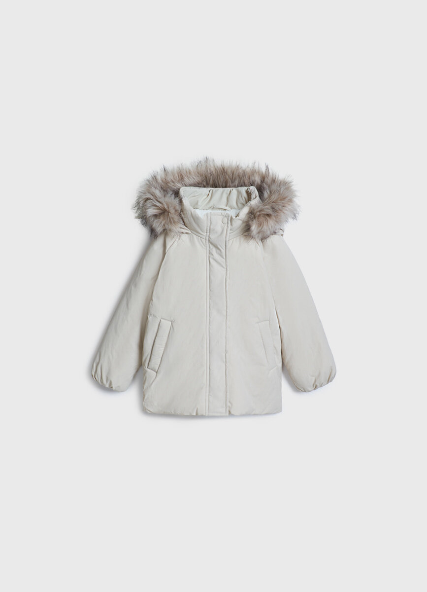 Пуховик O'STIN размер 110 кремовый