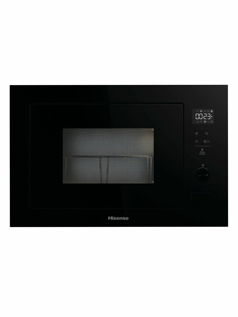 Микроволновая печь встраиваемая Hisense BIM325G42BG 25 л сенсорное управление гриль блокировка от детей 8 автопрограмм