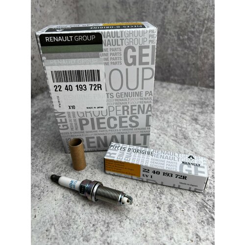 Cвеча зажигания для двигателя H4M HR16DE Renault Logan 114лс ЛаргусГранта 90 лс Qashqai Vesta Х-рей Duster 224019372R 400₽