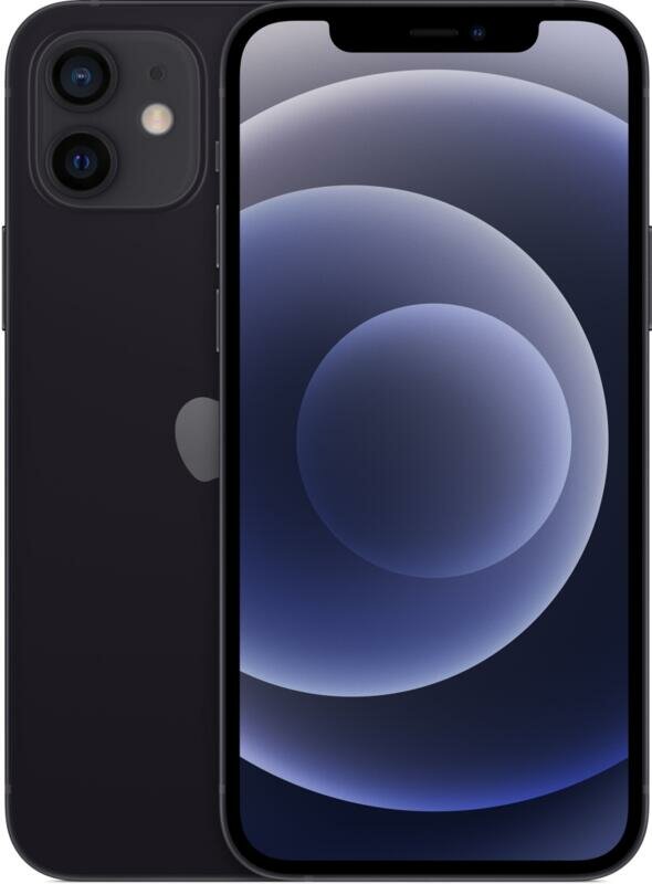 Смартфон Apple iPhone 12, 256Gb Global, Dual nano SIM, Black