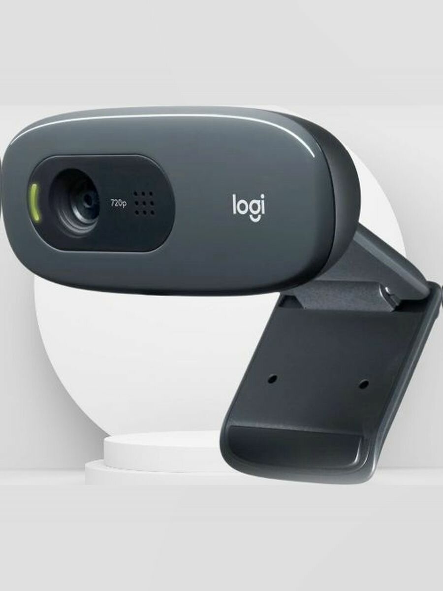 Logitech C270 HD Веб-камера с микрофоном черная