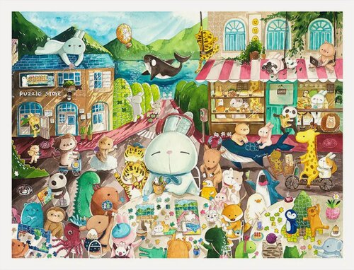 Изображение товара Пазл для взрослых Pintoo 1200 деталей, элементов: MiniHan. Карнавал пазлов