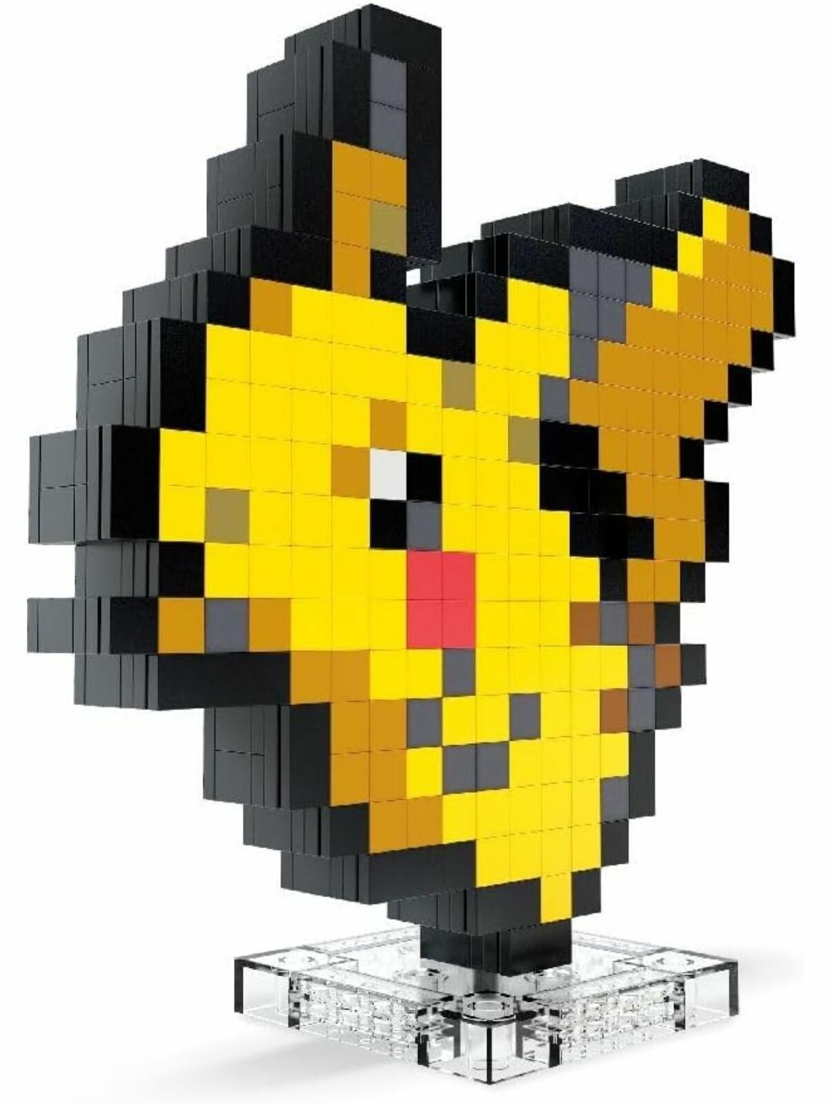 Конструктор Mega Pokemon Pixel Pikachu - Сборная модель в пиксельном стиле 400 элементов - Мега Покемон HTH74 — фото 1
