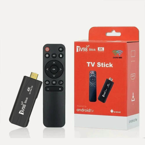 Изображение товара TV98 RK3228A Smart TV Stick Android 7.1 2.4G/5G двухдиапазонный WIFI TV Stick 4K HD медиаплеер 8 ГБ/16 ГБ Smart Android TV Stick