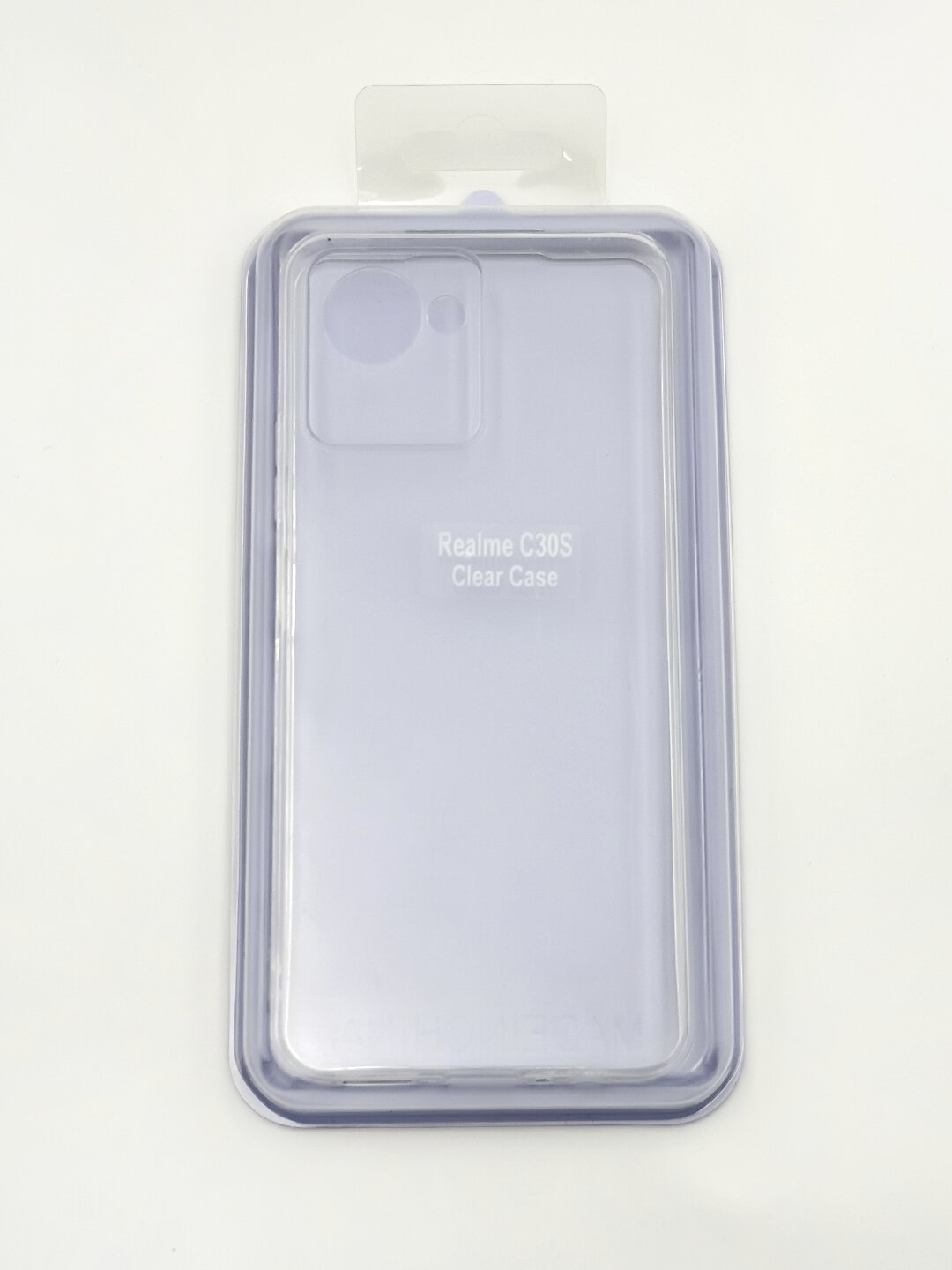 Чехол Realme C30s Realme Clear Case, силиконовый, прозрачный — фото 1