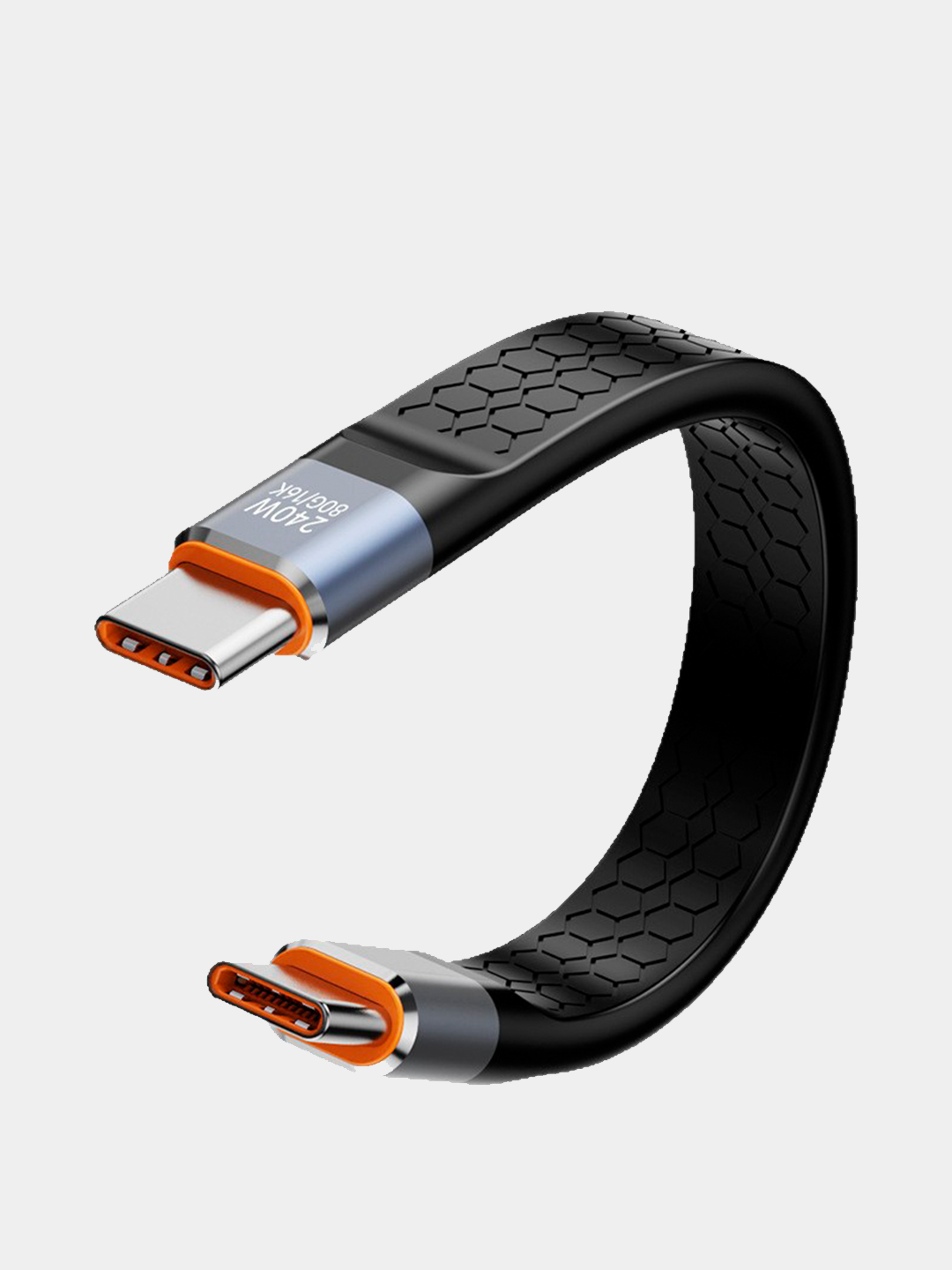 USB4 кабель Type-C 240W 40Gbps для быстрой зарядки и передачи данных 8K видео — фото 1